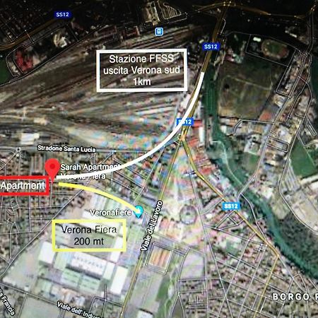 Sarah Apartment Verona Fiera Екстериор снимка